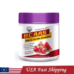 Pomegranate Watermelon BCAA Powder, 100g, Muscle Growth & Recovery - Amino Acids - Picture 1 of 9