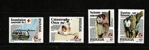 U1267  RWANDA 1988 The 125th anniv. of the International Red Cross  MNH - Picture 1 of 1