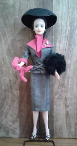 Brunette Christian Dior hybrid Barbie Mattel in Muffy Roberts Silkstone Outfit - Bild 1 von 24