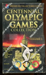 1996 COLLECT-A-CARD CENTENNIAL OLYMPIC COLLECTION GAMES VOL 1 BOX (READ) - Picture 1 of 1