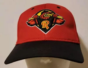 Rochester Red Wings Hat Red Black OC Sports Adjustable Cap Hook N Loop Minor - Picture 1 of 7