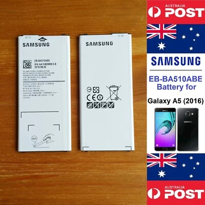 Аккумулятор Samsung EB-BA510ABE для Galaxy A5 (2016) SM-A510 2900 мАч - местный продавец - Изображение 1 из 4
