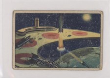 1951 Bowman Jets Rockets Spacemen Space Station #10 qp4