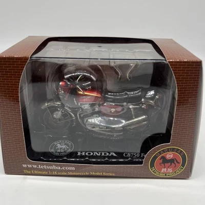 Marusan Cb750 Four 1/18 Honda Diecast Motorcycle Iron Horse Minicar Collectible - Image 1 of 4