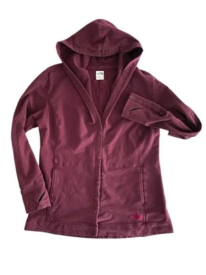 The North Face Mujer Borgoña Sudadera con Capucha XL Frontal a Presión Sudadera Chaqueta Foto 1 de 4