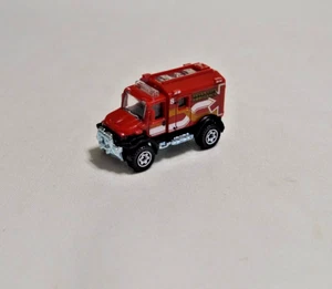 MATCHBOX 2025 MBX MARINE RESCUE - EXCLUSIVE 4X4 SCRAMBULANCE RED LOOSE - Picture 1 of 8