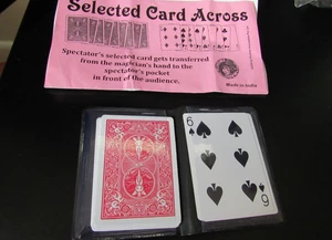 Selected Card Across Magic Trick - Picture 1 of 1