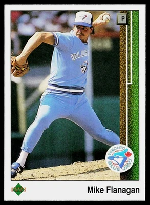 1989 Upper Deck #385 Mike Flanagan - Image 1 of 2