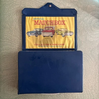 Vintage 1969 Official Matchbox 24-Car Collector’s Mini Case Only . - Image 1 of 4