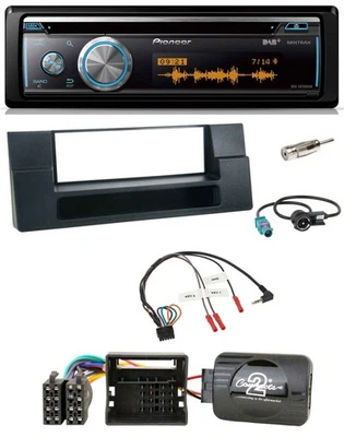 Pioneer Lenkrad DAB USB CD Bluetooth Autoradio für BMW 5er 01-04 E39 Aktivsystem - Bild 1 von 4