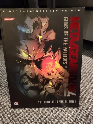 Metal Gear Solid 4 Guns of the Patriots The Complete Official Guide Piggyback - Image 1 of 3