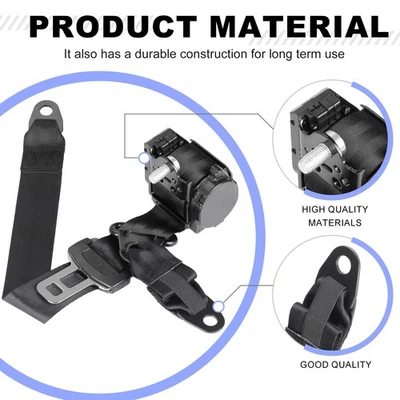 2017-2025 FOR POLARIS RANGER XP 1000 / Crew XP 1000 SEAT BELT 2635118 2638785 - Imagem 1 de 4