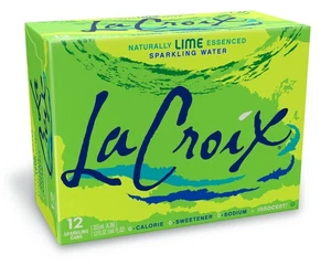 LaCroix Agua Espumosa Sabor Lima 12 Fl Oz Paquete de 12 Cero Calorías Refrescante - Imagen 1 de 6