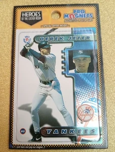 SEALED 1998 Pro Magnets Heroes of the Locker Room DEREK JETER New York Yankees  - Picture 1 of 3