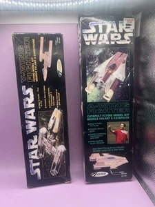 1990s star war flying model kits A-Wing And Y-wing - Picture 1 of 13