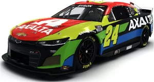 HMC2022WBP Maßstab 1:24 #24 William Byron 2022 Camaro ZL1 Plastik Modellbausatz - Asse - Bild 1 von 2