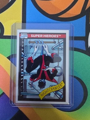 1990 Impel Marvel Comics Super Heroes Series 1 Nightcrawler #38 - Image 1 of 2