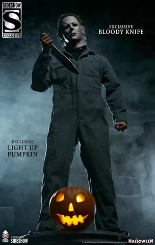 SIDESHOW COLLECTIBLES EXCLUSIVE HALLOWEEN MICHAEL MYERS SLASHER EDITION 1/4SCALE Cover