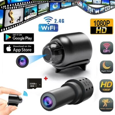 MINI Camaras Espias Con Audio y Video Inalambricas Para Seguridad De Casas Carro - Image 1 of 4