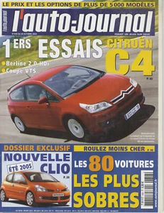 L'AUTO JOURNAL n°658 28/10/2004 C4 2.0 HDI & coupe VTS PORSCHE BOXSTER MUSA - Picture 1 of 1