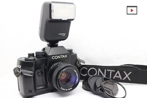 [N, MINT]Contax RX 35mm Film Camera w/YASHICA DSB 55mm F2 Lens From Japan #41107 - Picture 1 of 24