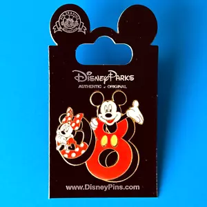 WDW Mickey Friends 2008 Mickey Minnie from Disney Trading Starter Set Pin 58986 - Picture 1 of 4