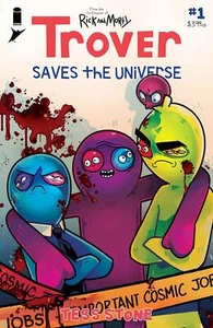 TROVER SAVES THE UNIVERSE #1 COVER A STONE IMAGE COMICS NM - Picture 1 of 1