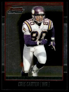2001 Bowman Chrome #36 Cris Carter Minnesota Vikings - Picture 1 of 2