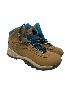 Columbia Newton Ridge Plus Womens Brown Leather Waterproof Hiking Boot Size 9.5 - Picture 1 of 8