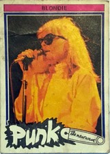 1977 Monty Gum Punk New Wave BLONDIE Rookie 