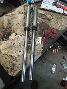 1980 Suzuki SP400T front fork tubes R - Picture 1 of 12