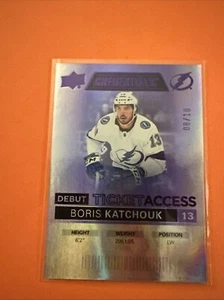 2021-22 Upper Deck Credentials #59 Boris Katchouk /10 - Picture 1 of 2