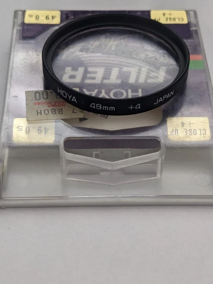 Hoya Close Up +4 Filter - 49mm screw mount ,Made in Japan - Image 1 of 1