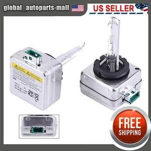 2pcs Xenon D3S 6000K White Bulbs HID Headlight 35w Replace for OEM Factory Lamps - Picture 1 of 13