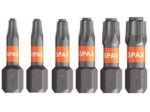 Spax T-Star Plus Bit T10 15 20 25 30 40 kurz / lang Bits ABC 25 / 50 mm  - Bild 1 von 1