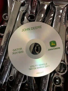 BEST John Deere GATOR UTILITY XUV 620i Technical Service Repair Manual TM1736 CD - Picture 1 of 5