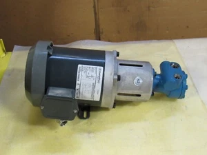 MARATHON ELECTRIC AC MOTOR 5K49KN4124 3/4 HP 208-230/460V 3PH 56C W/ PUMP 2LPF20 - Picture 1 of 5