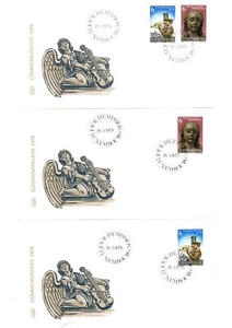 Luxembourg 1978 music FDC (3 fdc set) - Picture 1 of 1