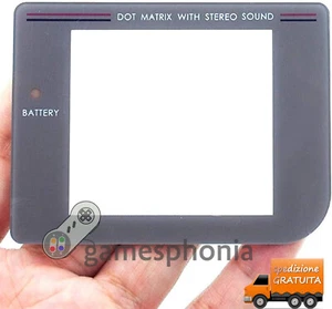 VETRO IN PLASTICA PER NINTENDO GAME BOY CLASSIC PRODOTTO COMPATIBILE - Foto 1 di 1