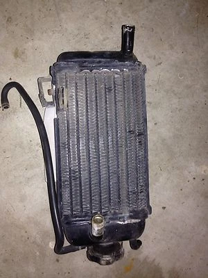 Radiador derecho Yamaha WR200 WR 200 1992 92 con protector. Foto 1 de 2
