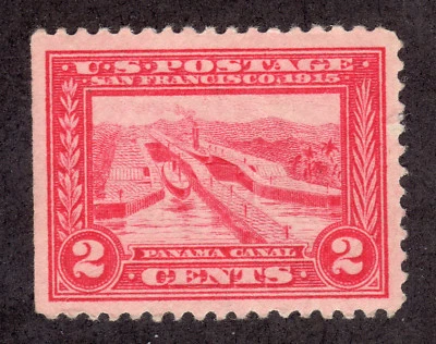 US 398 # (1913) 2c,MNH - Grade: VF/XF {Panama Canal} - Image 1 of 2