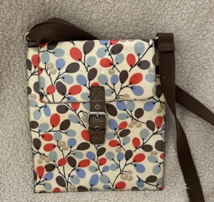 Bandolera Boden Floral Mensajero Bolso de Hombro Bolsillo Interno con Cremallera Viaje en muy buena condición - Imagen 1 de 12
