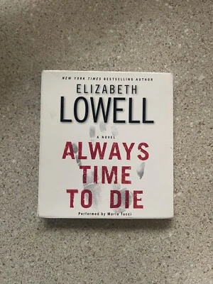 Always Time to Die by Elizabeth Lowell Audiobook 5 CD Used - Image 1 of 2