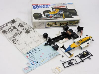 Gunze Sangyo Williams Honda FW11 F1 1/24 plastic kit G 471 600 started w box - Immagine 1 di 4