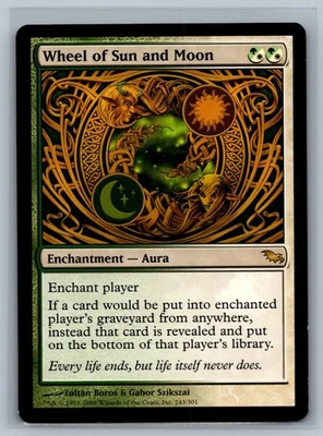 Magic The Gathering Shadowmoor Wheel of Sun and Moon #243/301 MTG TCG CCG - Image 1 of 2