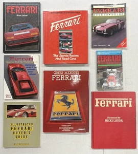 Lot Of 8 Ferrari Books! Racing And Road Car Books - Bild 1 von 13