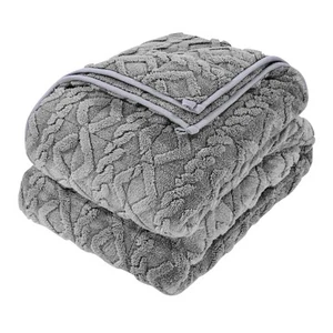 Uimoso Weighted Blanket 20lb 60 x 80 in Queen Size Sherpa Fleece Heavy Blanket - Picture 1 of 12