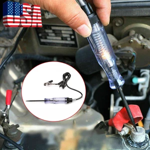 Luz de prueba Auto Coche Circuito Probador Sonda 12V 6V DC Probador de continuidad de voltaje Gfd - Imagen 1 de 12