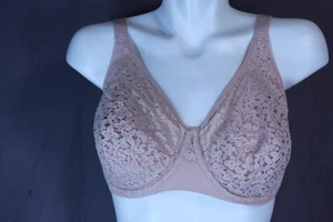 Chantelle Group 13F1 Norah Seamless Comfort Full Coverage Bra 34DDDD nude blush - Picture 1 of 7