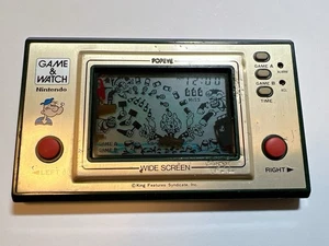 NINTENDO GAME AND & WATCH Popeye Wide Screen1981 Direct From Japan Very Rare - Picture 1 of 7